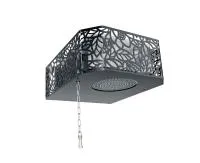 обливное устройство изистим каскад 30 л хохлома черный 430 сталь