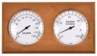 термометр с гигрометром банная станция очки квадрат термо, липа, th-21т, 212f, банный эксперт