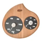 термометр с гигрометром банная станция black style th-26-r, 212f, банный эксперт