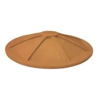крышка для купели шишка пластик 2000 мм цвет бежевый