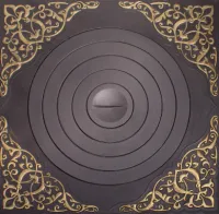 плита gfs пк-03 под казан с рисунком 750*750 ф500 с патиной