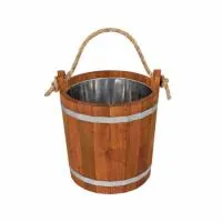 запарник 12л с нержавеющей вставкой woodson дуб