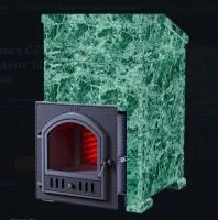 печь для бани gfs 45(м) зк в облицовке президент 1130/40 змеевик