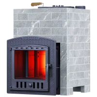 печь для бани gfs авангард 25п2 зк чугунная в облицовке классика талькохлорит кирпич 790/40
