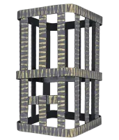 сетка на трубу gfs ураган 300х300х500мм гром50 под шибер